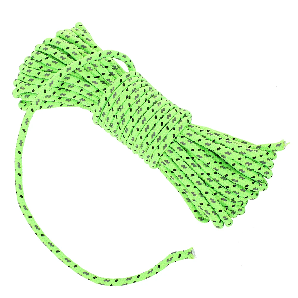 

Tent Fixing Rope Outdoor Guide Multipurpose Camping Ropes Tying Polyester Hanging Hiking Travel