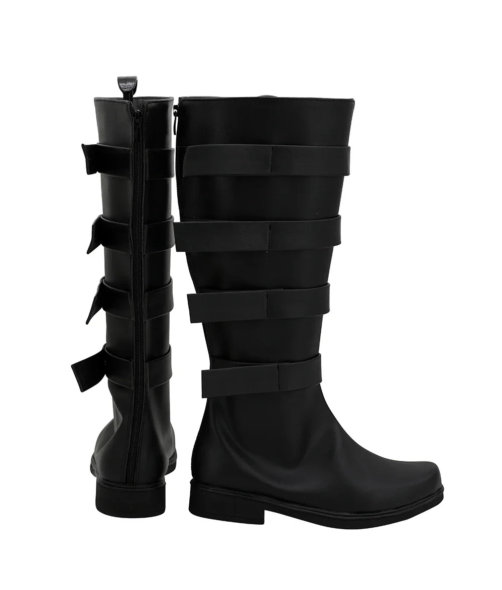 Arknights Yato Cosplay Laarzen Zwarte Schoenen Op Maat Gemaakt Elke Maat