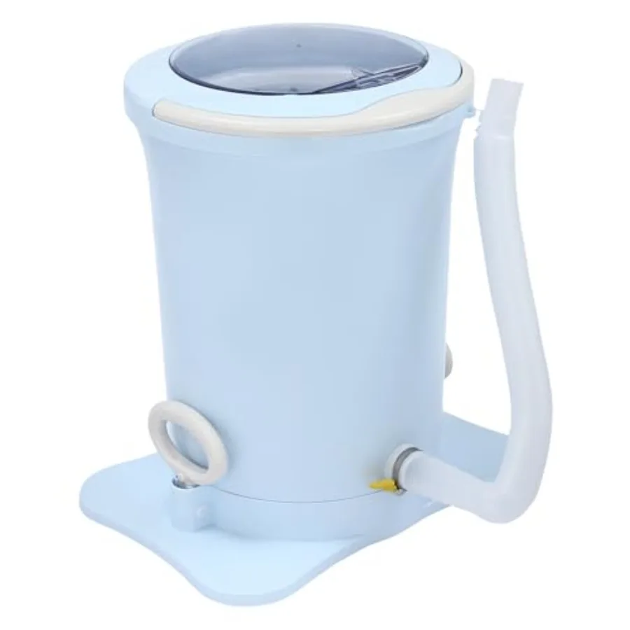 3 Gallon Manual Spin Dryer for Clothes Portable Clothes Dryer Compact Clothing Dehydrator Nonelectric Laundry Dryer for RV Camp