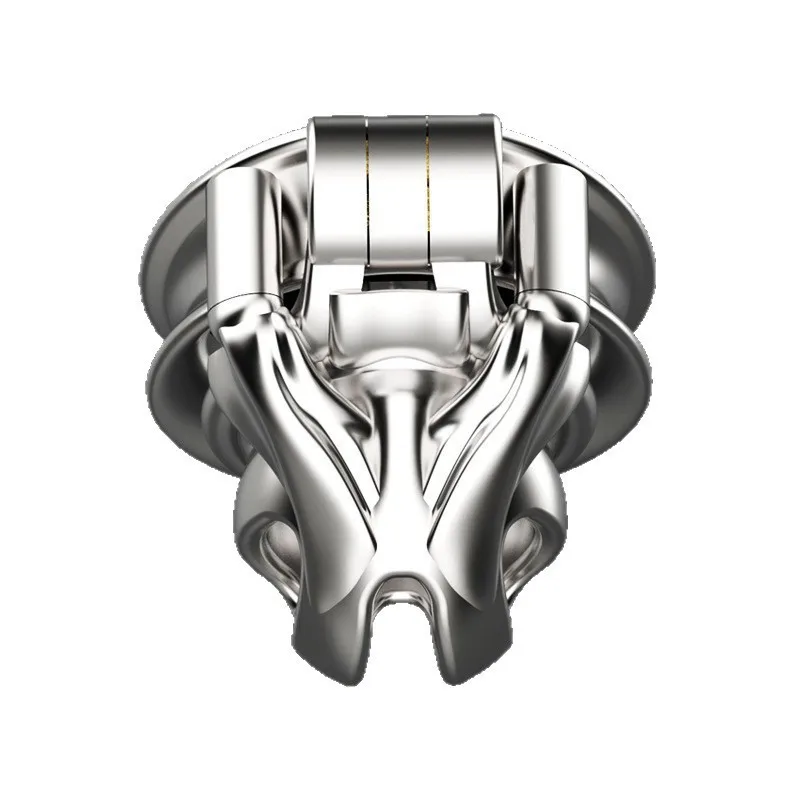 Cobra Male Metal Chastity Cage with Snake Ring Stainless Steel SM Training Male Groom Adult Fetish Virginity Cage sex toys