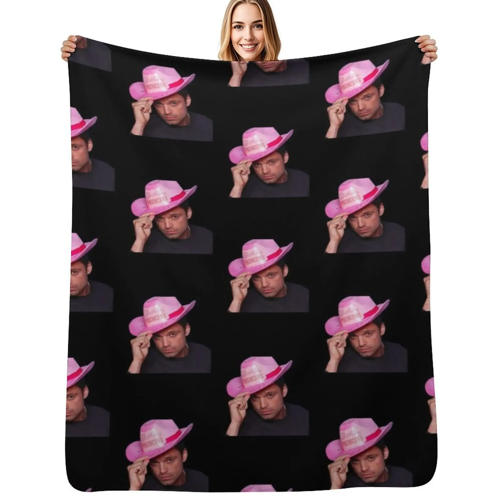 

Birthday Sebastian Stan Throw Blanket Summer Cool Breathable Blanket for Sleeping
