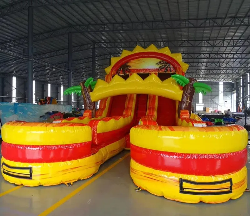 Inflatable Water Slide Adult And Children    Outdoor