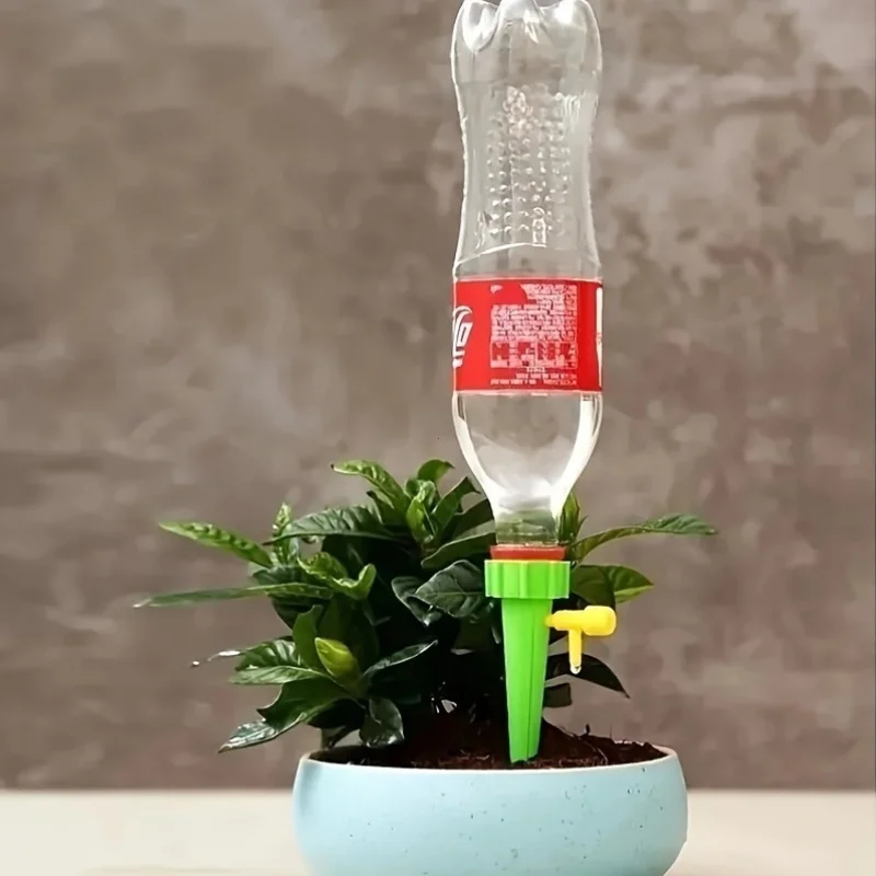 32/64Pcs Automatic Flower Watering System Plastic Drip Irrigation Kit Home Potted Plant Greenhouse Garden Universal Connector