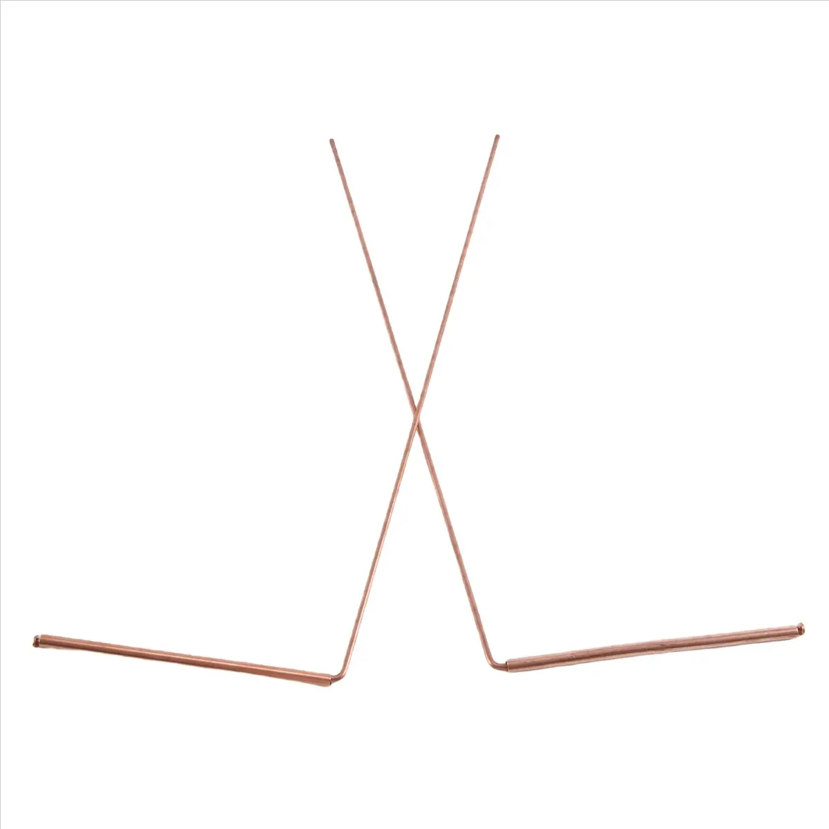 A77K Copper Dowsing Rod Pure Copper 2PCS Divining Rods - for Divining Water, Treasure(A)