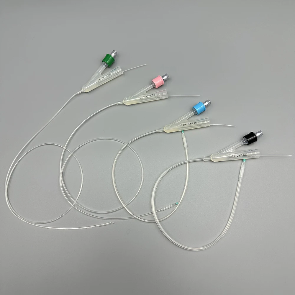 Two-way Foley Canine Urinary Catheter with Balloon 2 Way Foley Dog Catheters Silicone Urine Catheters Veterinary Instrument