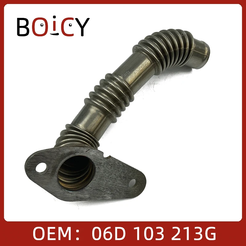 

BOICY Engine Breather Vent Tube Exhaust Pipe Connecting Tube for Audi 2.0 A4/S4 Cabrio A6/S6 Avant quattro Exeo/ST 06D103213G