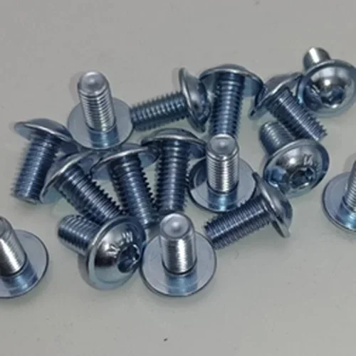 Best1 10pcs M6 10.9 level Mushroom head bolt Semi-rounds heads Allen screw Round cup with pad Hexagon socket screw Galvanized