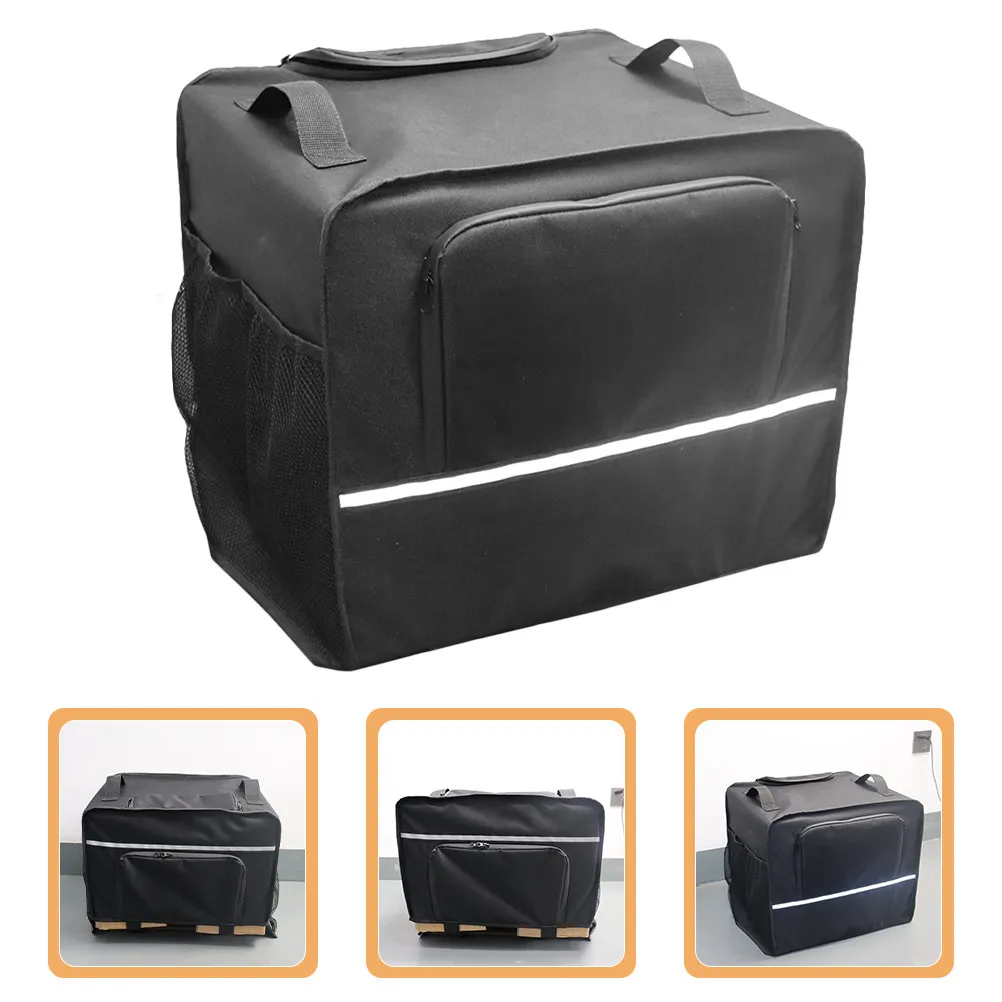 

Waterproof Solar Generator Cover Heavy Duty All-Weather Outdoor Protection for Portable Power Stations Mesh Pockets Universal