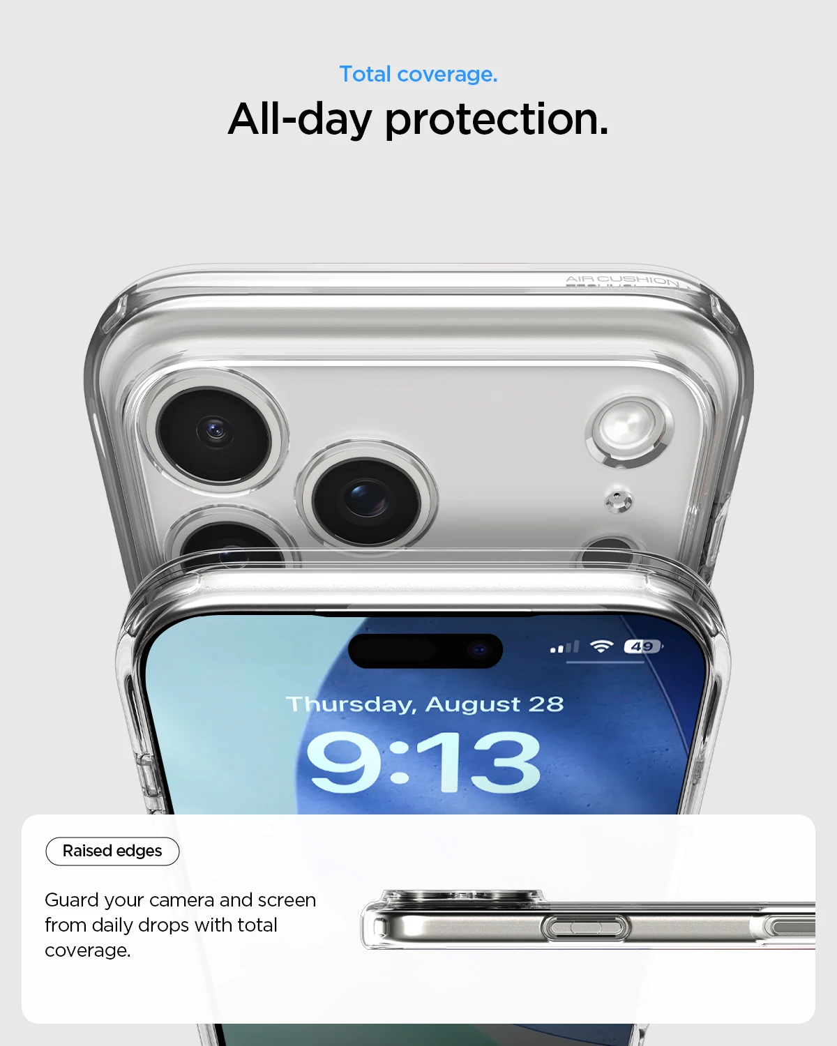 Etui Spigen Ultra Hybrid do iPhone'a 17 Pro Max / 17 Pro / Air / 17 (2025) — zdjęcie produktu 4
