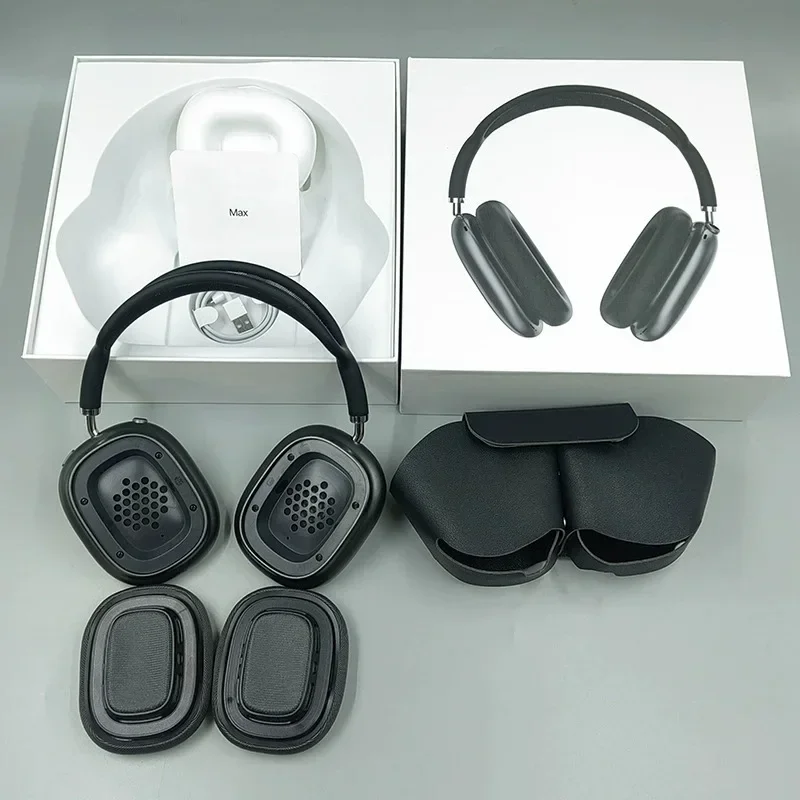 

New high-end head mounted wireless Bluetooth P9A+mesh bow detachable magnetic ear protection cover, heavy bass sports headset