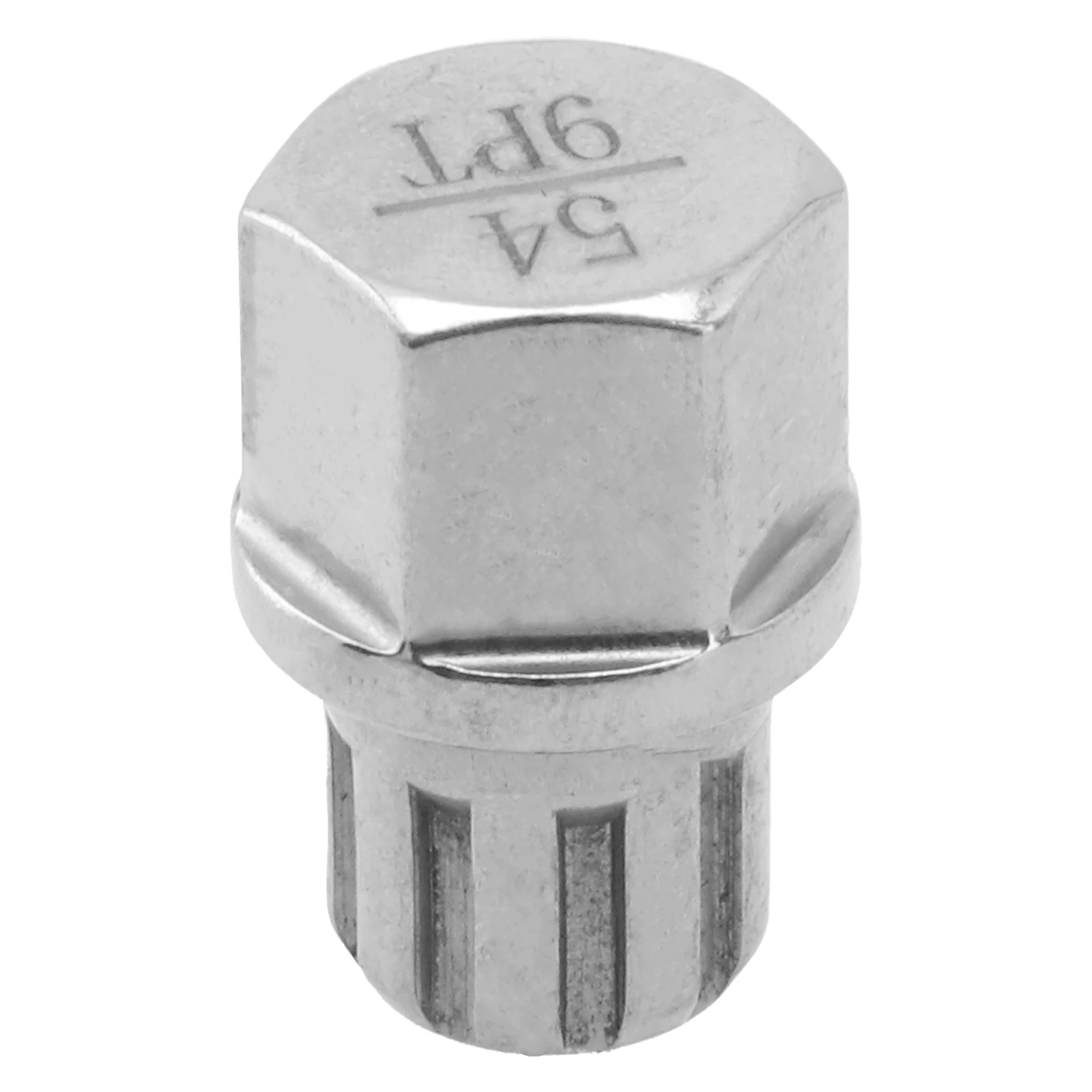 1x 54/9PT Key Lug Anti Theft Correct Connector Direct Installation Nut Screw Removal Key Wheel Lock High Quality