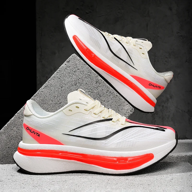 Spring New Stable Mens Womens Sports Shoes Professional Training Lightweight Running Shoes Outdoor Shock-absorbing Walking Shoes