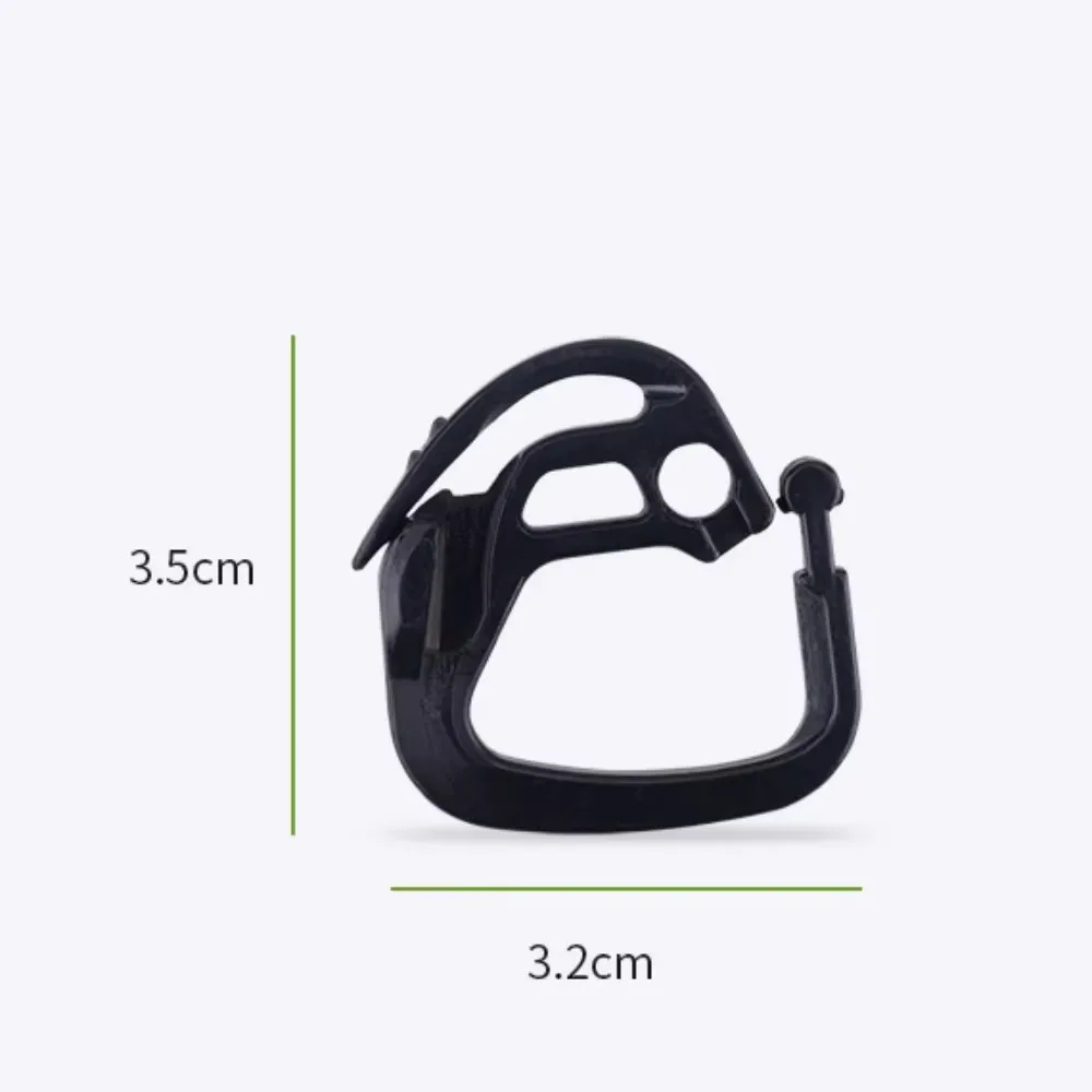 30Pcs Plastic Shade Net Clips Heavy Duty Greenhouse Tarp Clamps for Agriculture Sunshade  Shade Sail Adjustable Fixing Hooks