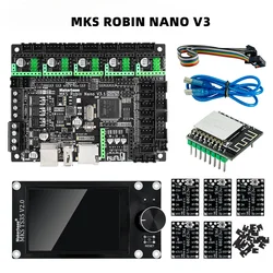 Panel de control de 32 bits MKS Robin Nano V3 Eagle, Unidad de motor MKS TMC2209 2225, WIFI, pantalla táctil TS35, placa base de impresora 3D