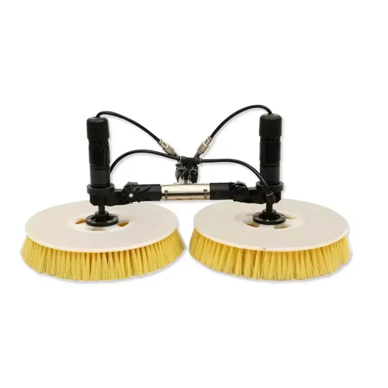 High quality Double Head Window Cleaner, Electric Solar Photovoltaic Panel Cleaning Tool brush