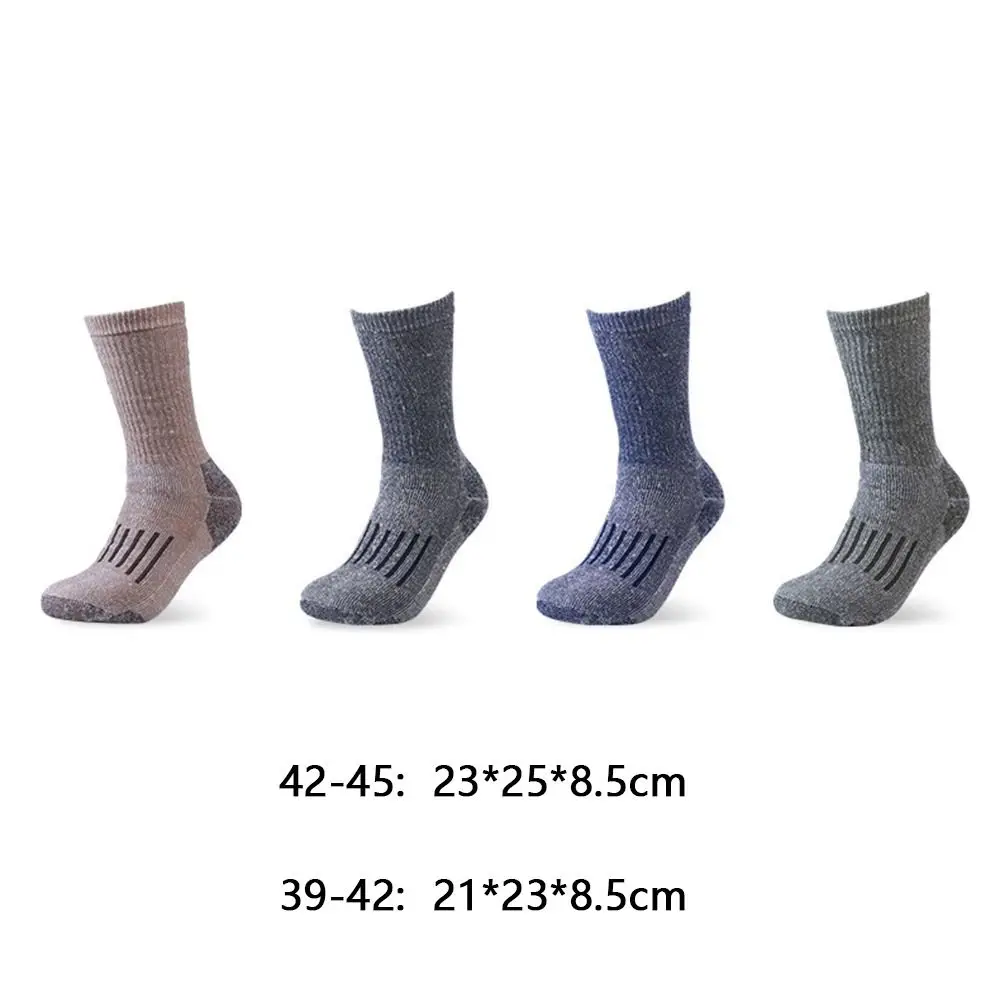 دافئ تنفس ميرينو جوارب من الصوف. عدم الانزلاق الرطوبة فتل جوارب الحرارية غير رسمية رشاقته لينة الدافئة طاقم الجوارب الشتاء #4