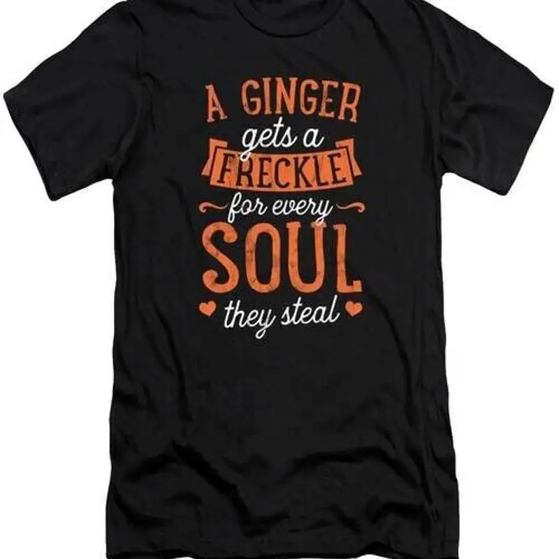 الزنجبيل يحصل على النمش لكل روح يسرق قميص الشحن السريع T Shi S 2XL