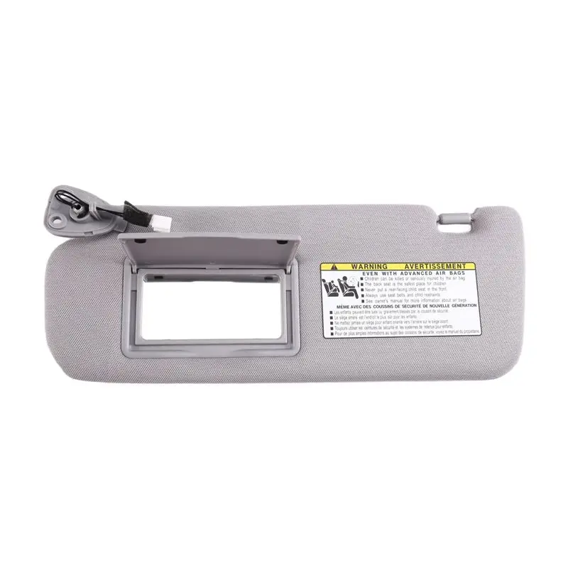 For SONATA 2006-2010 1SET Car Inside Sun Visor Gray Cloth 852013K010QS 852023K000QS Left