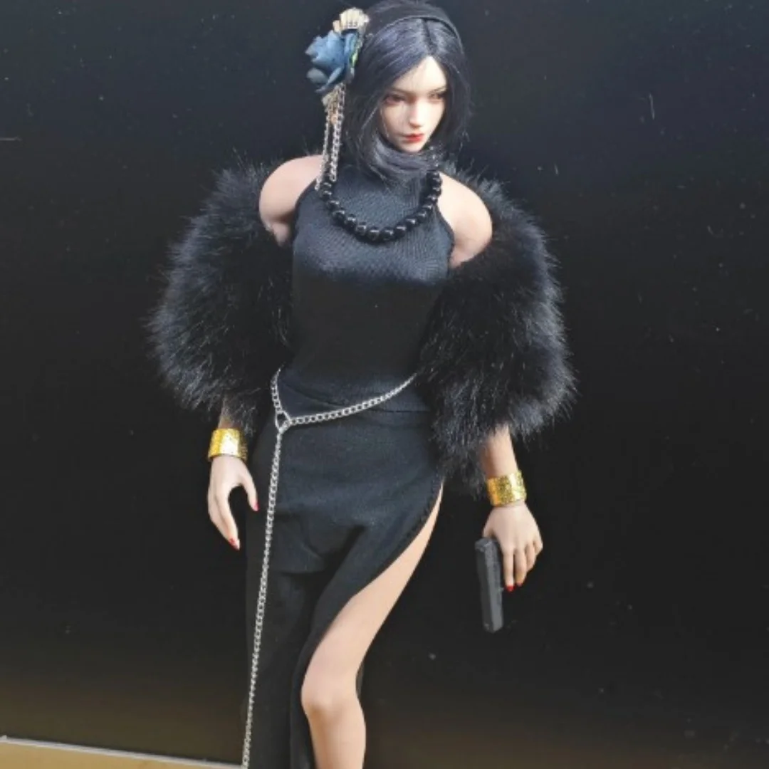 

1/6 Scale Cheongsam set Dress Suit skirt women clothes For 12" figure figure Clothes Clothes for 12inch Action Figure Toys