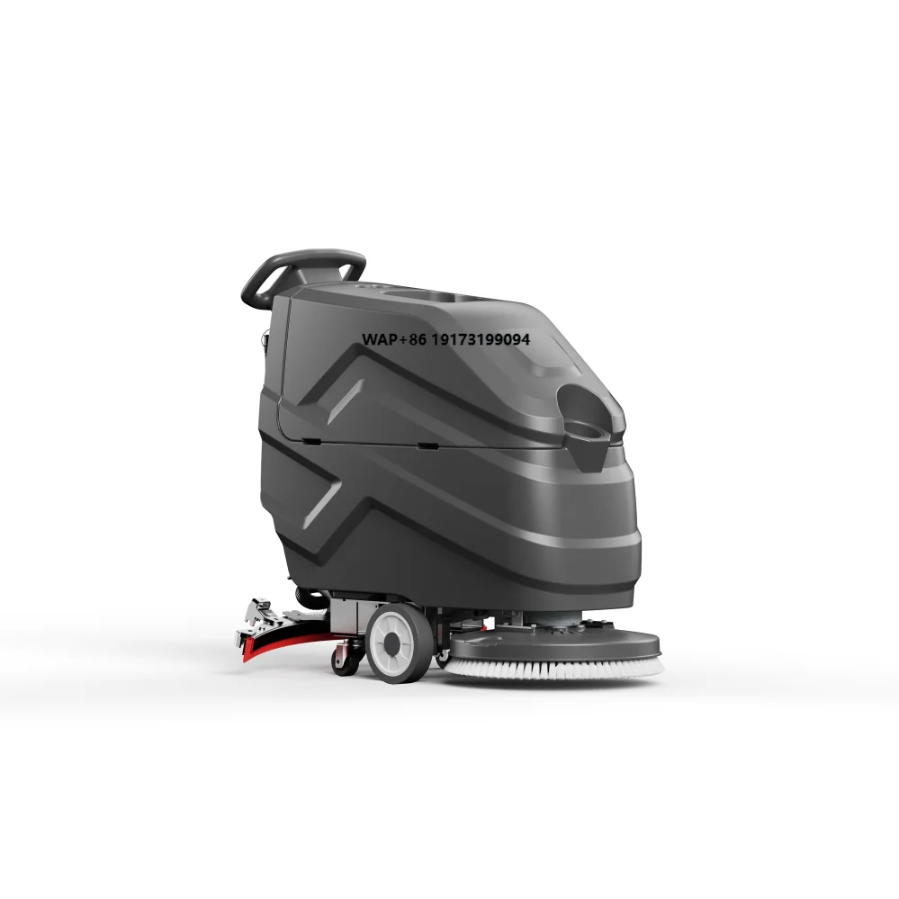

Innovative Walk-Behind Electric Floor Scrubber New Design Hand Push Sweeper for Efficient Cleaning 24v Voltage