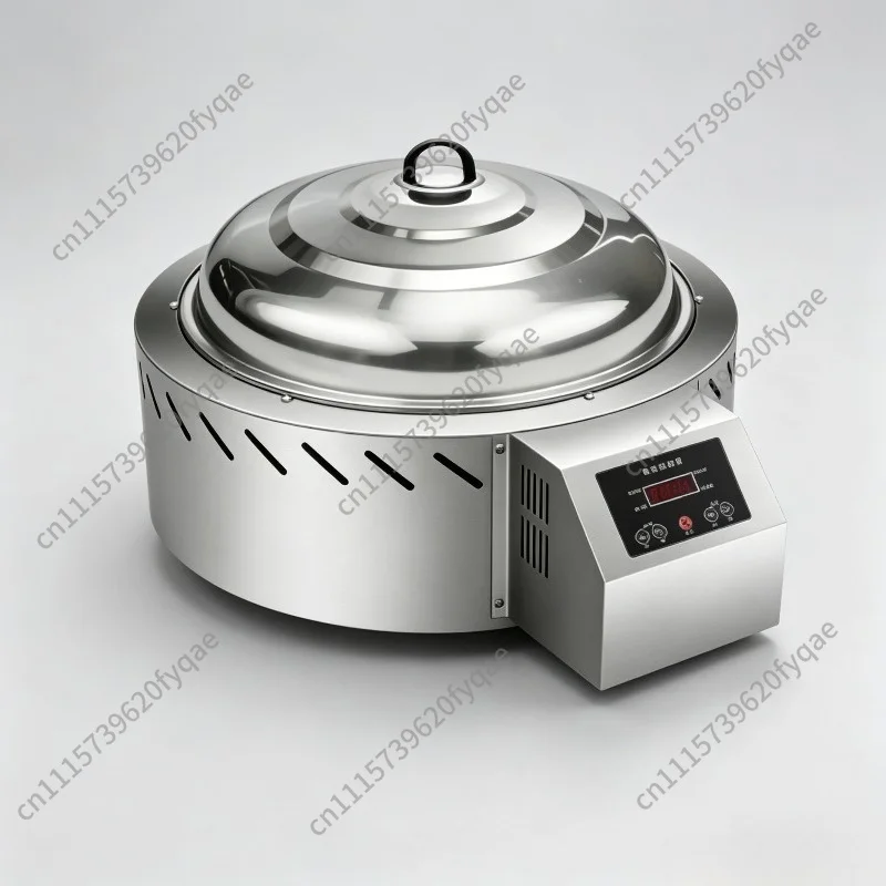 High-power stainless steel electric dry steaming pork ribs vegetable stove fast serving intelligent automatic dry steaming stove