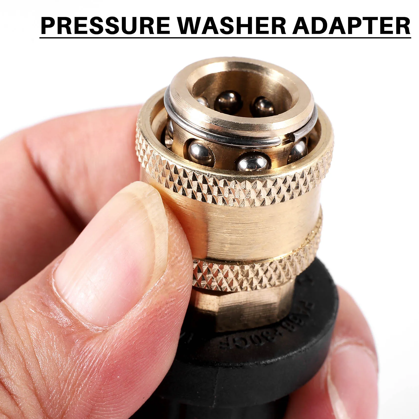 B84B-High Pressure Cleaning Foam Pot Cleaning Gun-1/4 Inch Quick Adapter For Karcher K K2 K3 K4 K5 K6 K7