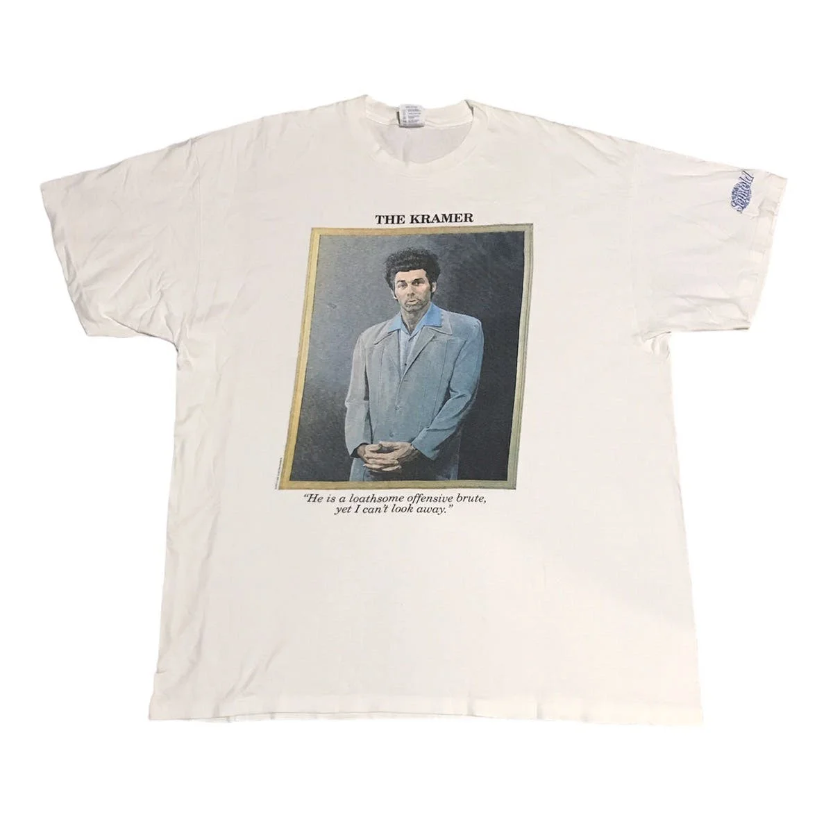 Vintage 1993 Seinfield The Kramer TV Promo T shirt Big Size