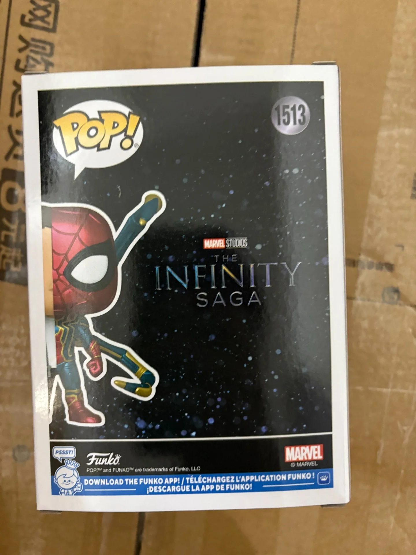 Marvel Figure Avengers:Endgame Steve Rogers/Captain America Peter Parker/Iron Spider Funko Pop Figure Limited Edition Toy Gift view 2