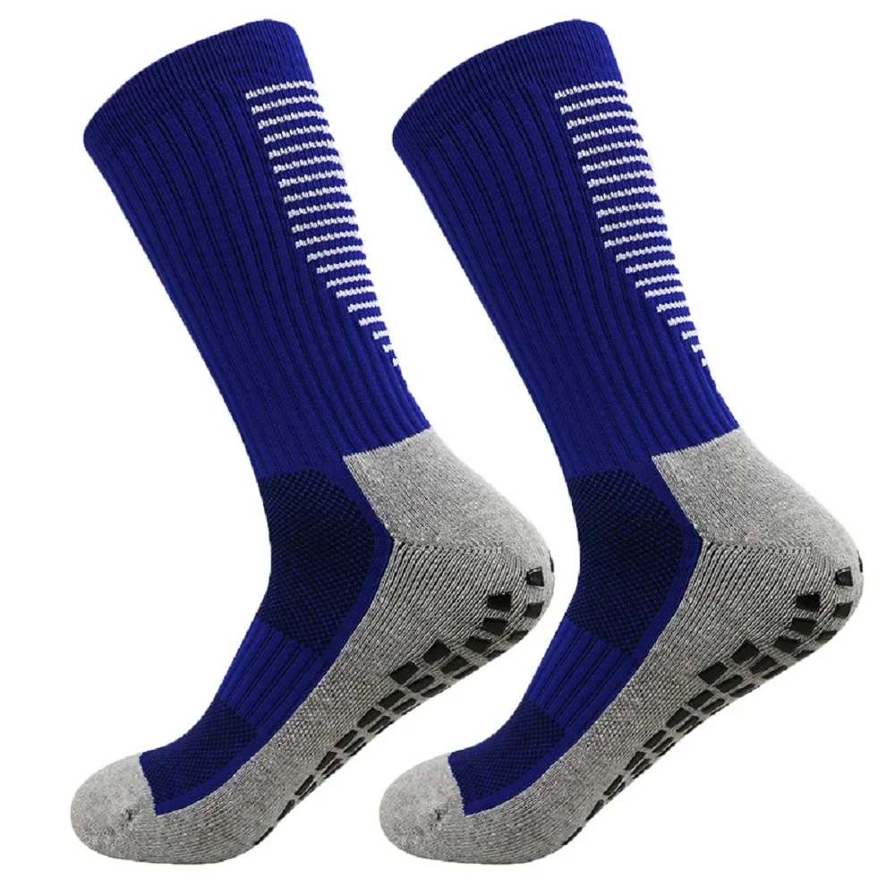 1 Pair Anti Slip Football Socks Anti Slip Bicycle Socks Anti Slip Sports Socks Basketball Football Tennis Socks