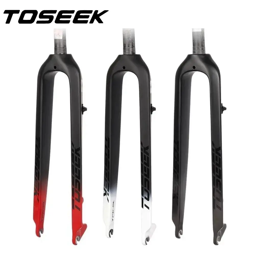 

TOSEEK TFK-SL Carbon Fork Bike Mountain Bicycle MTB Front Forks 26er 27.5er 29er Steerer Straight Tube 28.6mm