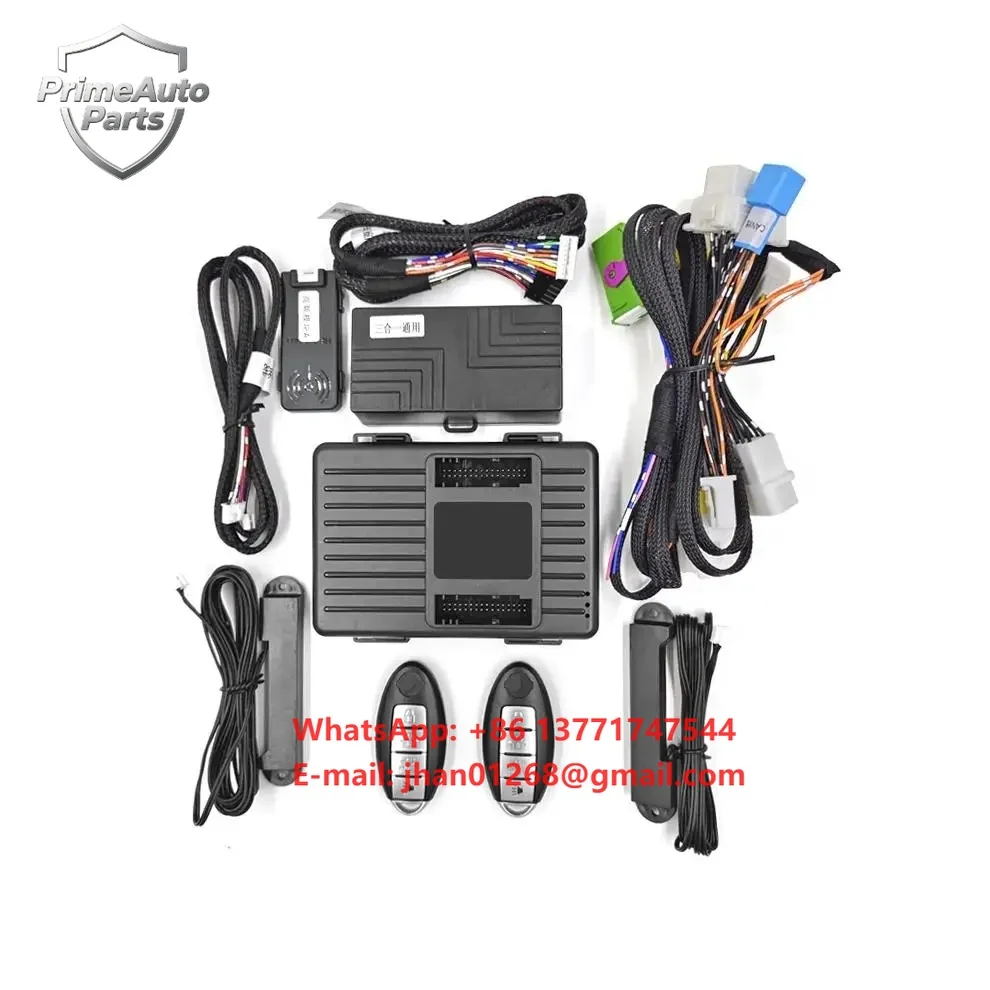 Chidengde for  Nissan Car Alarm Tracking Engine Remote Start Stop System GSM Smartphone App Control Keyless Entry System