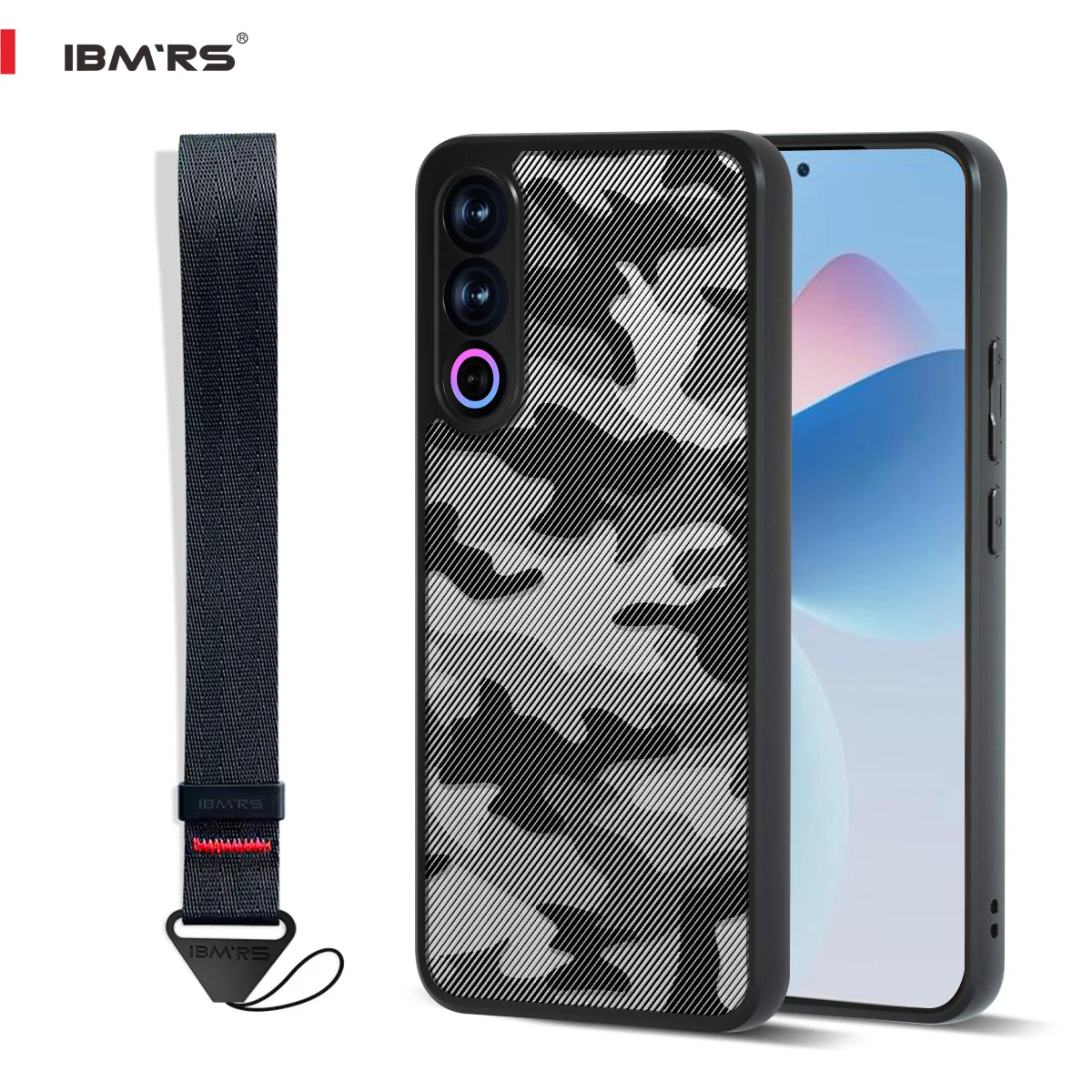 

for Meizu 21 Camo Case,Shockproof Bumper, Hybrid PC+TPU Rugged Protective Cover
