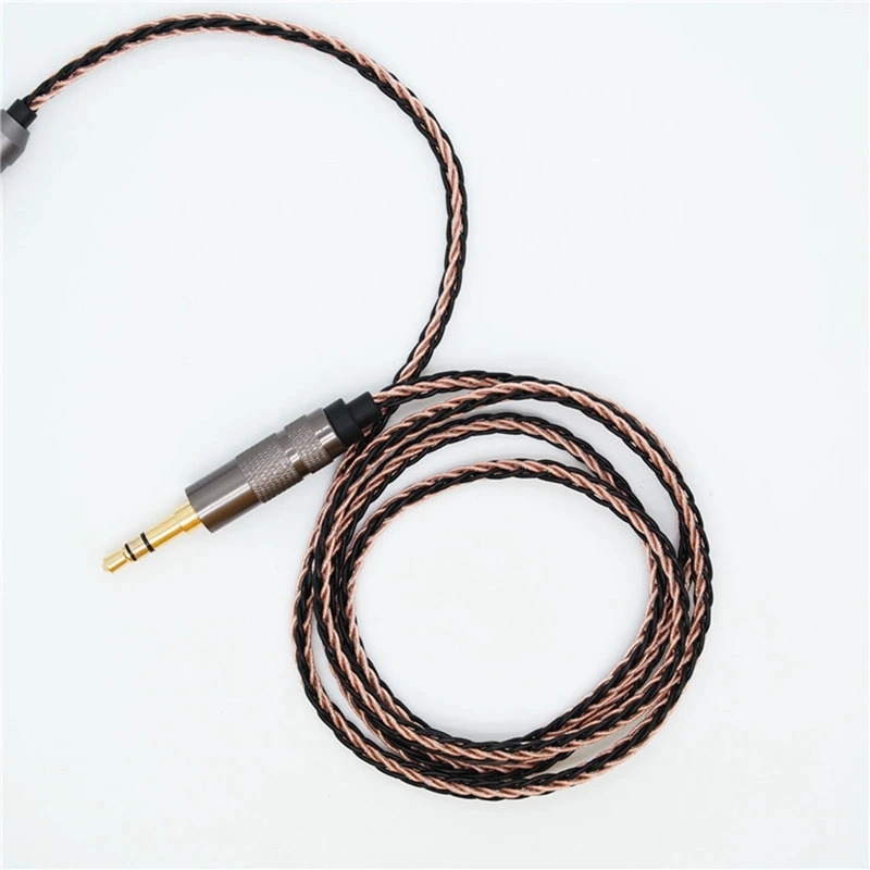 MMCX Headset Upgrade Replacement Line Used For Shure SE315 SE535 SE846 SE215 8-Strand Copper Plated Replacement Cable