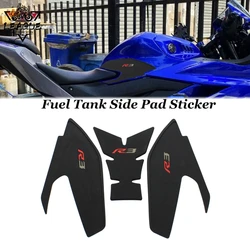 For YAMAHA YZF R3 YZF-R3 Stickers Emblem Tank Pad Decal Fuel Protector Motorcycle Protector TankPad 2019 2020 2021 2022 2023