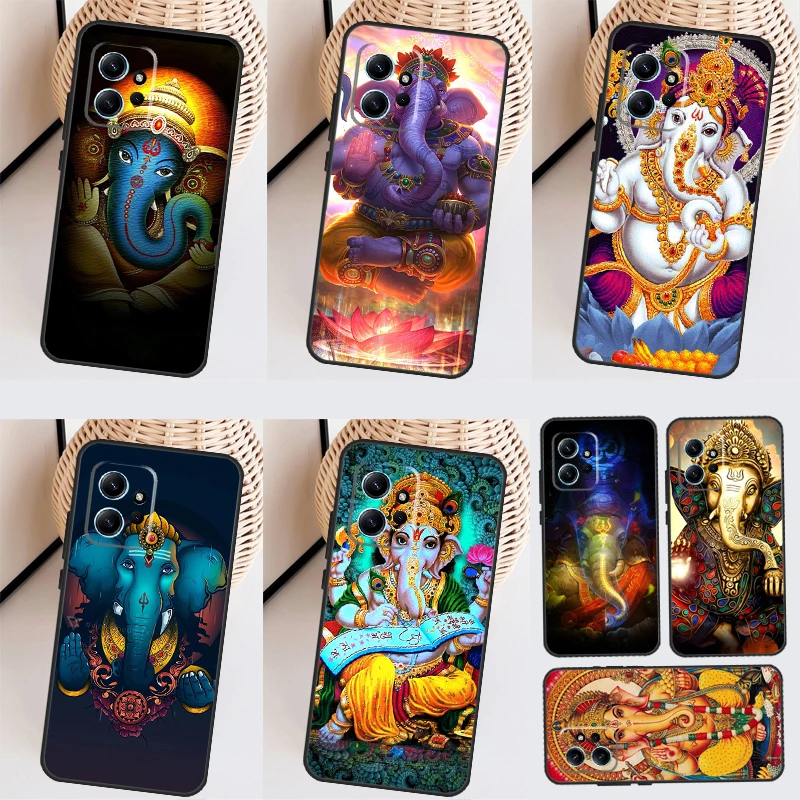 Ganesh Elephant God Case For Xiaomi Redmi Note 12 Pro Plus Note 11 9 10 Pro 12S 11S 10S Redmi 12 9C 10C Cover