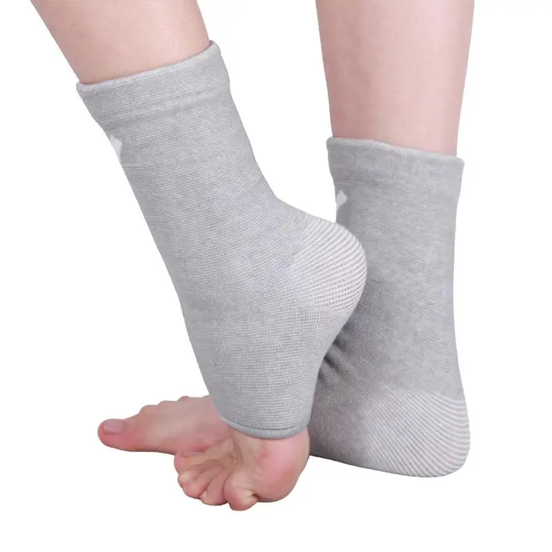 Compression Sleeve For Ankle Elastic Knitted Ankle Compression Brace Foot Sleeves Ankle Brace Sleeve Breathable Ankle Wraps