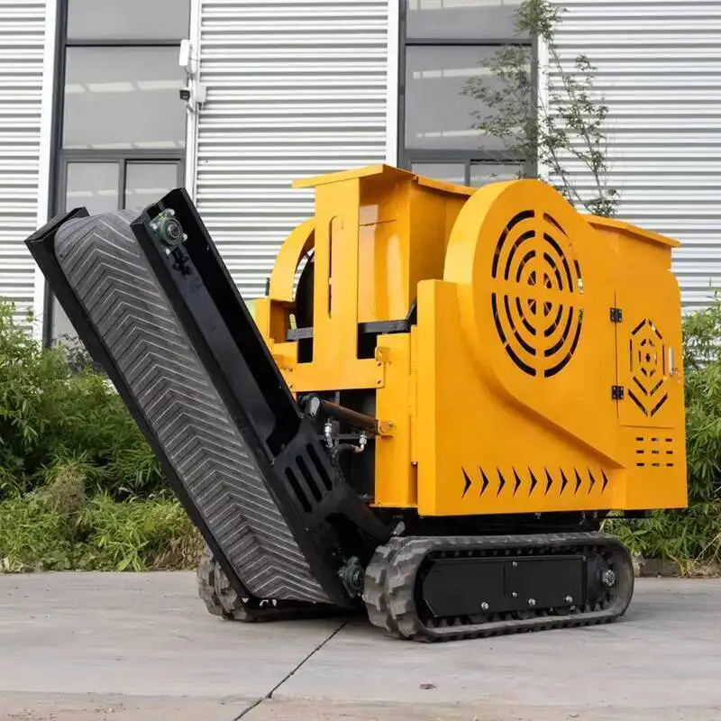 Mobile Jaw Crusher For Stone Crushing Plant With Belt Conveyor For Laboratory