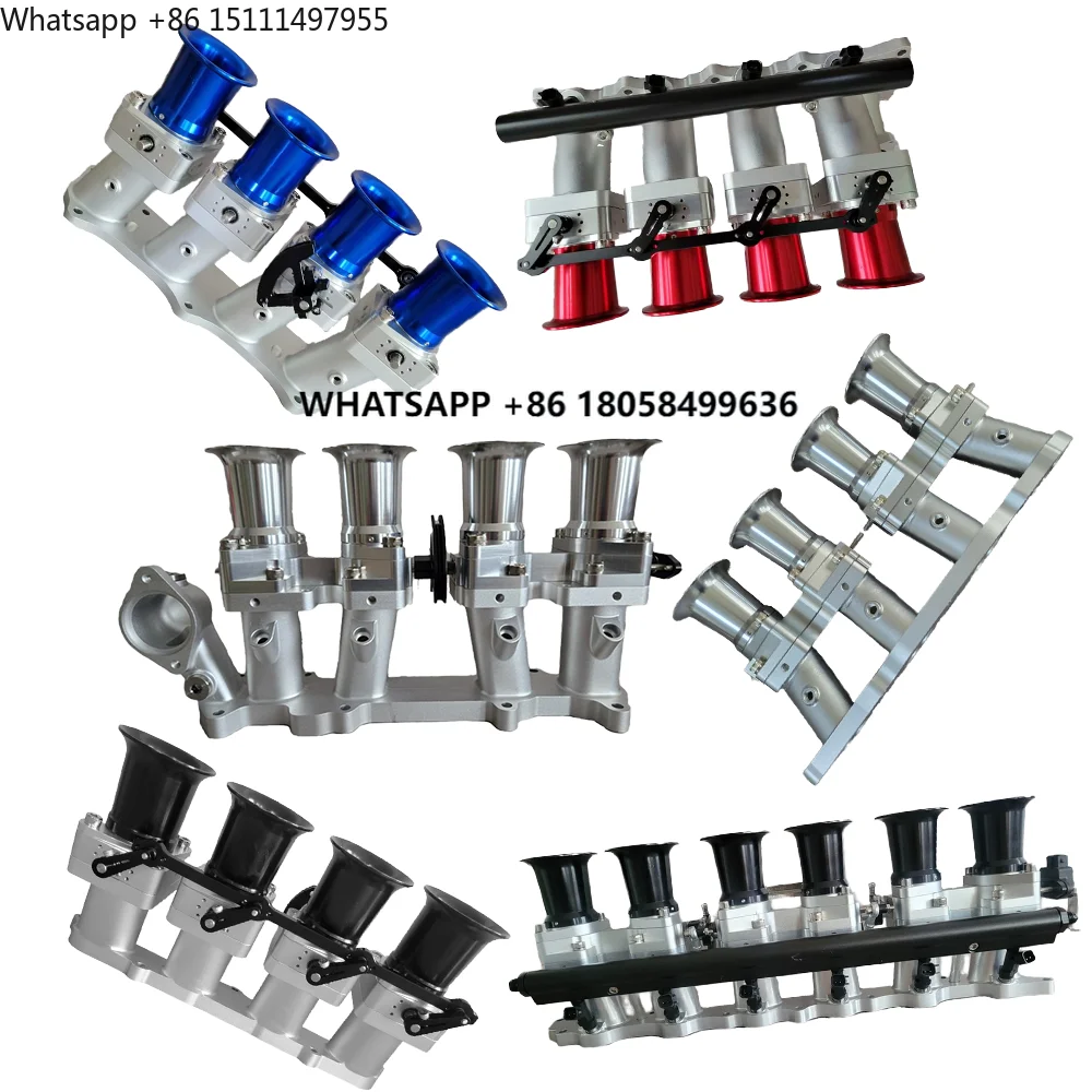 Fully Billet and CNC Made Intake Manifold Performance Parts for E34 E36 E39 E46 M3 M50 S50 M52 S52 ITB Kit