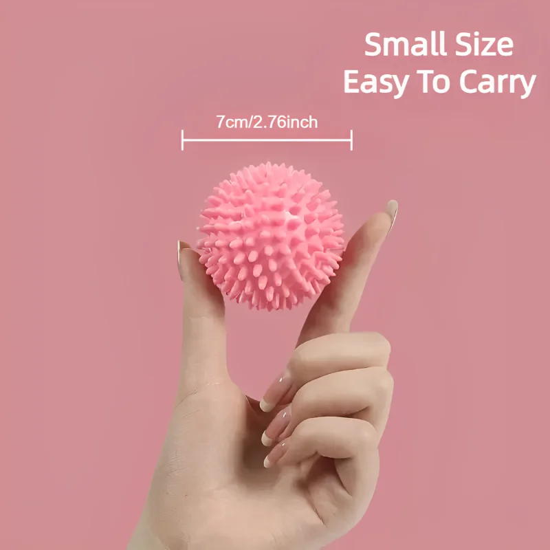 1PCS Spiky Massage Ball Exercise Hand Foot Pain Relief Plantar Relievers Muscle Soreness Release Massager Roller For Deep Tissue