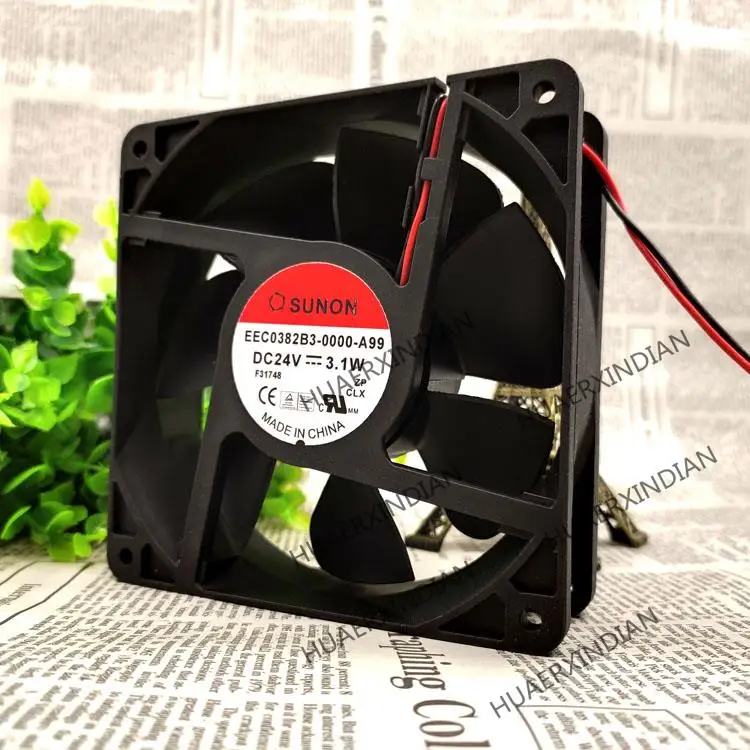 جديد EEC0382B3-0000-A99 12 سنتيمتر/12038 24 فولت 3.1 واط مروحة التبريد مجموعة أدوات التجميع