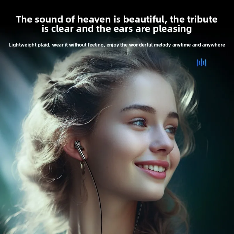 سماعات رأس سلكية من النوع C لهاتف سامسونج آيفون 17 16 15 وشاومي وهواوي أوبتو مع ميكروفون 3.5 ملم سماعات تحكم بخط HiFi #5