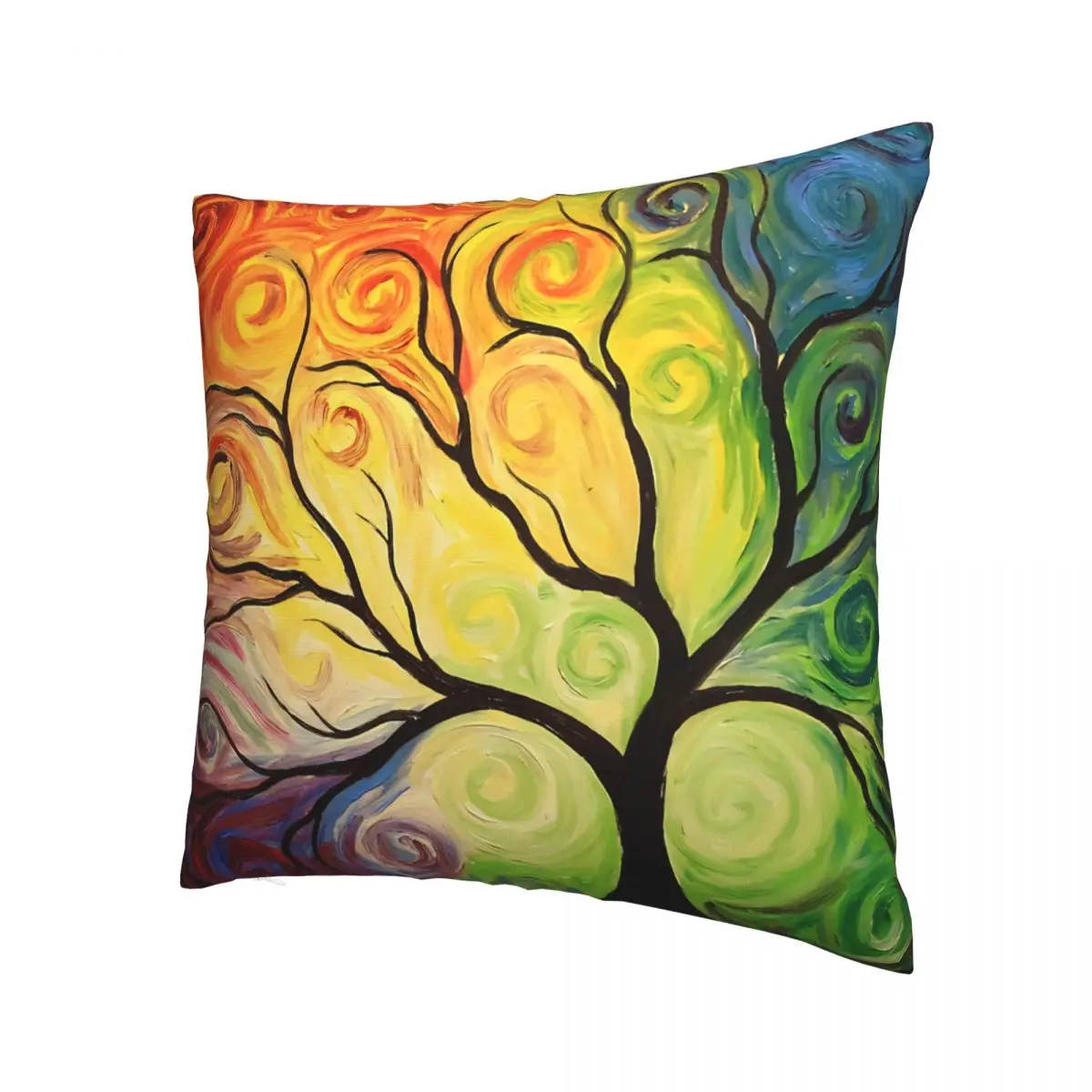 The Emergence Tree Throw Pillow Case Culture Short Plus Cushion Covers For Home Sofa Chair Decorative Backpack