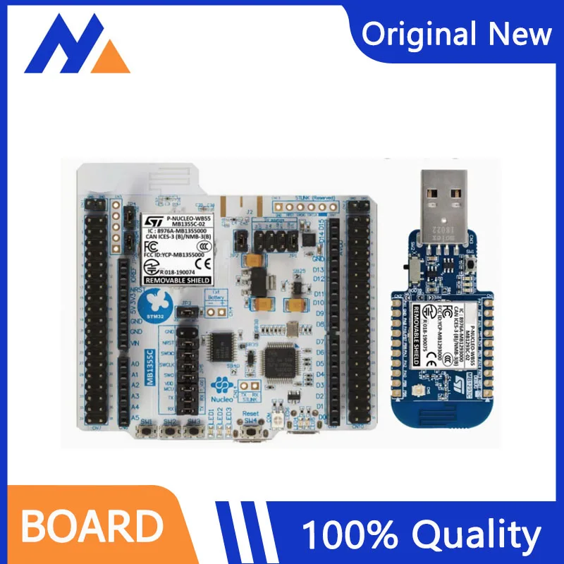 1PCS/LOT P-NUCLEO-WB55 USB dongle and Nucleo-64 with STM32WB55 MCU Development board