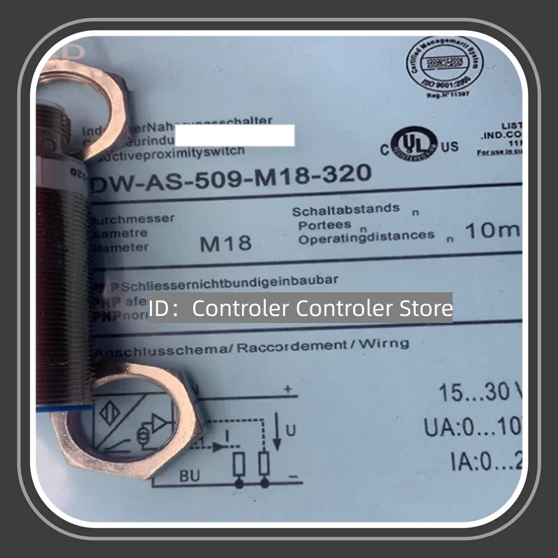 

New DW-AS-509-M18-645 induction sensor