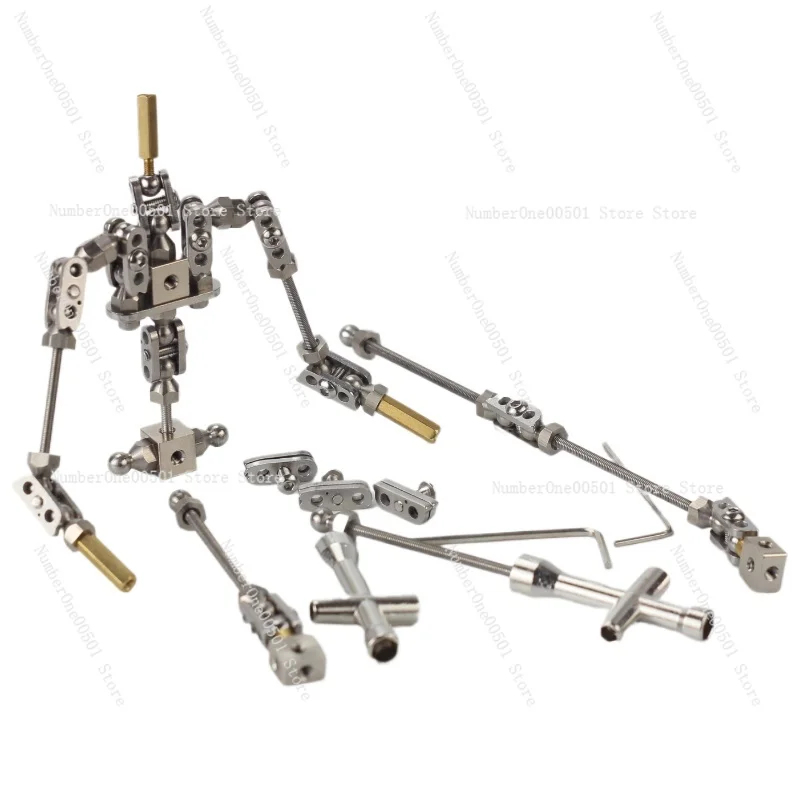 

Гибкие соединения кронштейна для куклы из нержавеющей стали Pro 3.0 Stop Motion Armature