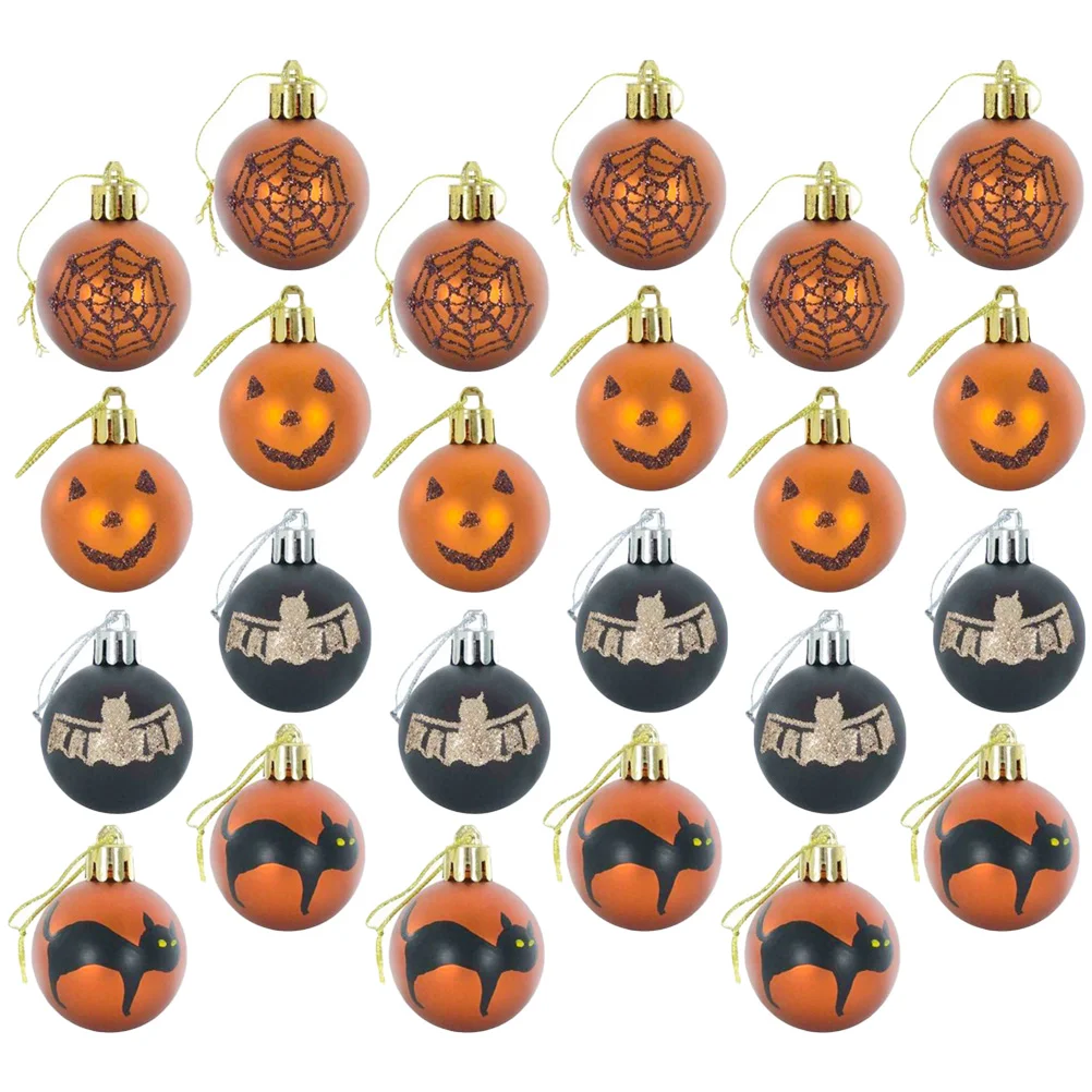 

Shatterproof Ball Pendant 6cm Halloween Themed Event Decoration Hanging Balls Ornaments Decorate Bauble