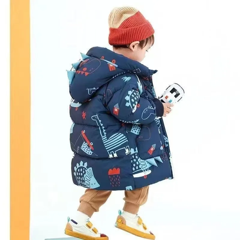 New  Boy  Winter Down Jacket Thickness Kids Baby  Coats  Children   Autumn  2025-A0105