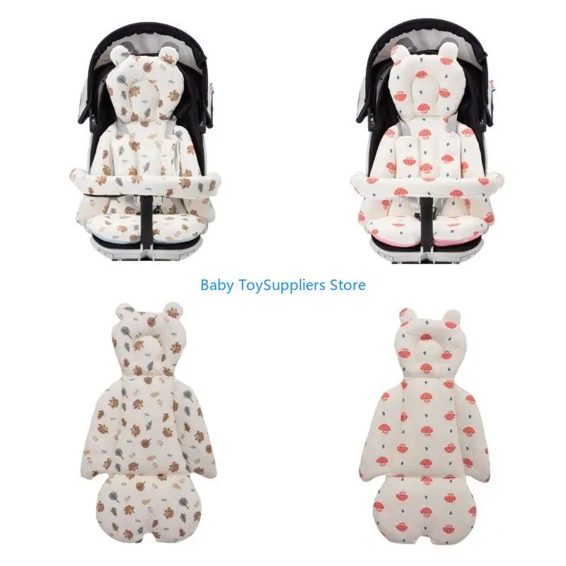 R1WF حزام مسند الذراع لعربات الأطفال، بطانة داخلية، غطاء حزام الكتف #2