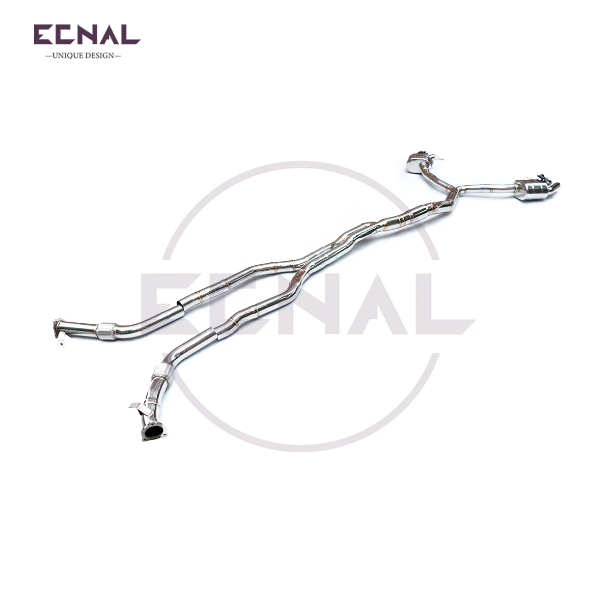 

Ecnal Exhaust Valved Catback for Audi RS4 RS5 B9 2.9T 2019+ Full Exhaust System with Valve Muffler SS304 Car Sport Exhaust Pipe