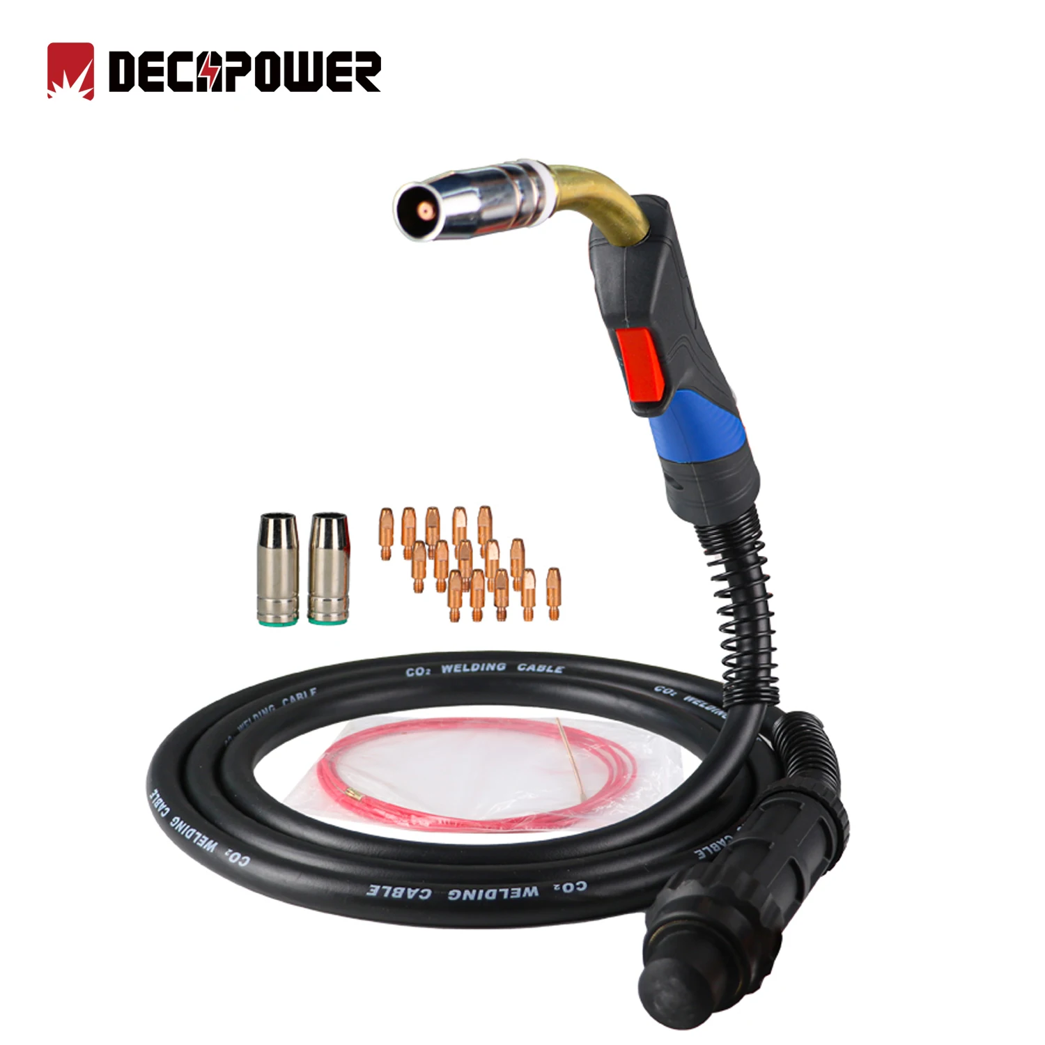 DECAPOWER Welding Cutting Torch welding accessories MIG Torch TIG Torch welding helemt Flux cored wire